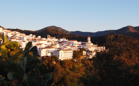 Sunset in Genalguacil